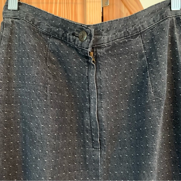VTG Kayo of California 80s gray denim straight midi skirt. Juniors size 11. - Picture 4 of 7